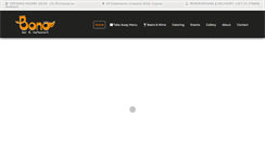 Desktop Screenshot of bonorestaurant.com